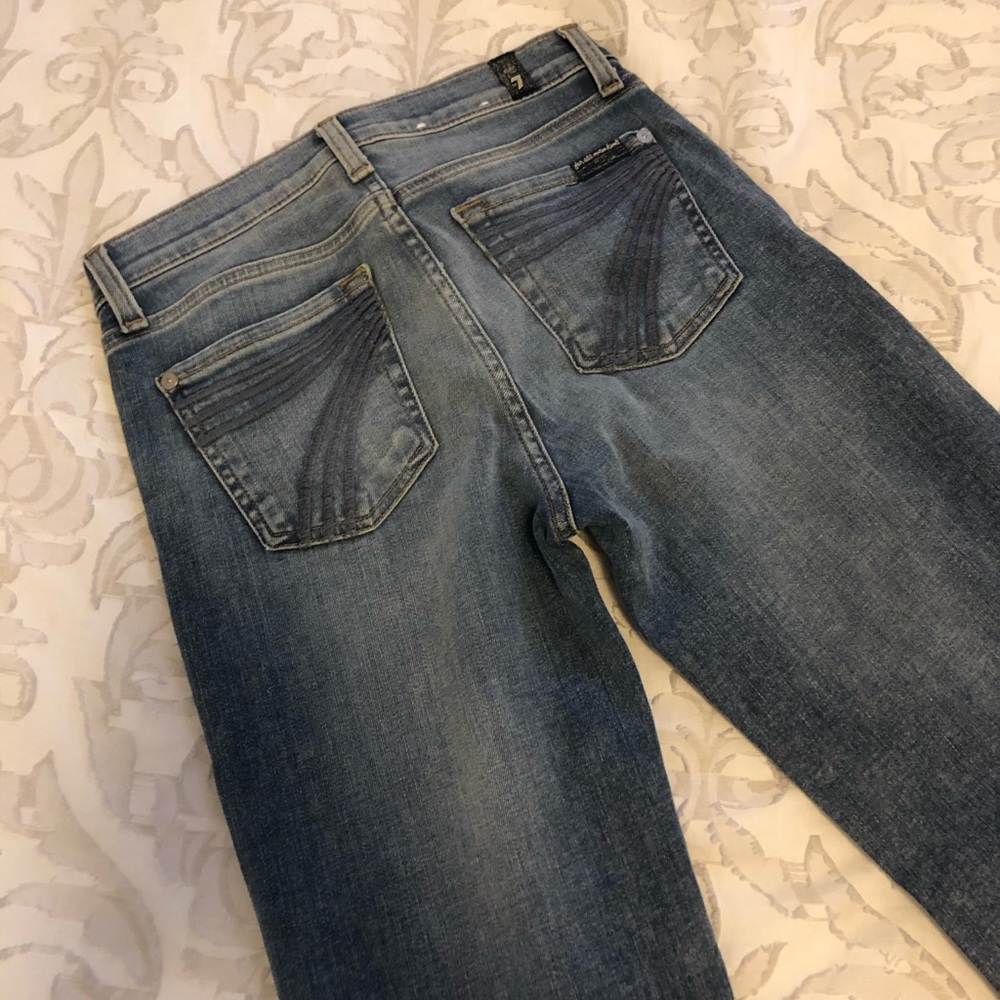 7FAM | Dojo Flare Leg Jeans Light wash 25
